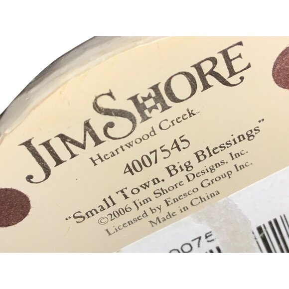 Jim Shore Heartwood Creek Small Town Big Blessing Egg Figurine 4007545 - Picture 10 of 13